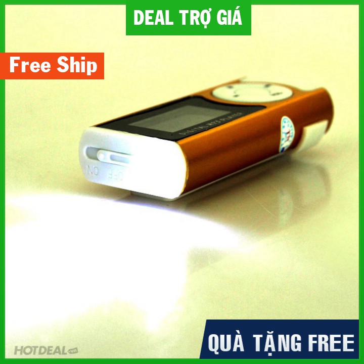 ( FREE SHIP ) Máy nghe nhạc MP3 Pro : Có màn hình và đèn pin + Kèm tai nghe