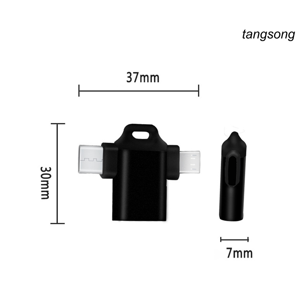 Đầu Chuyển Đổi Ts-2 Trong 1 Type-C Micro Usb Otg