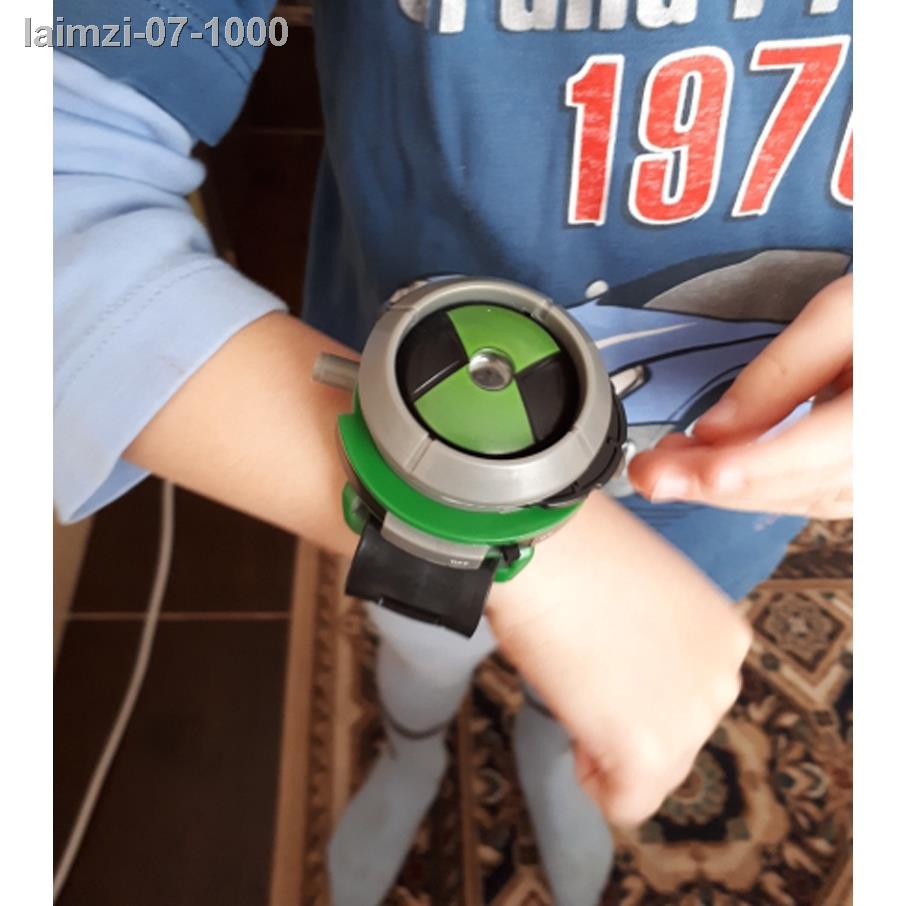 ❆▫◇Đồ chơi đồng hồ Ben 10 Ultimate Omnitrix chiếu hình phong cách Nhật Bản cho trẻ em