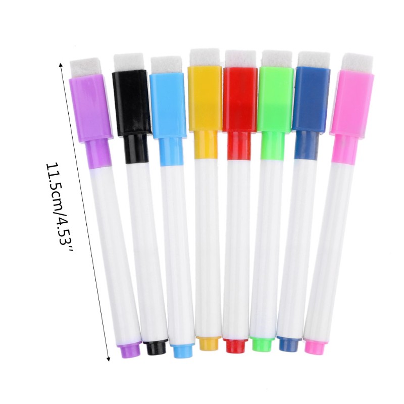 Set 8 bút lông bảng trắng có thể xóa được