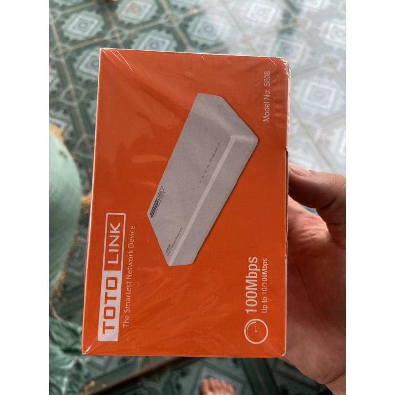 Bộ chia mạng Totolink S808 | Switch 8-port 10/100Mbps