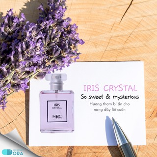 Nước hoa nữ Cao cấp Iris Crystal 50ml (Mauve)