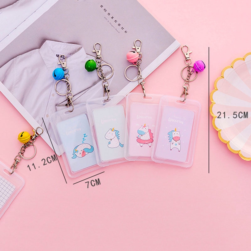 Bao đựng thẻ có dây đeo hình trong suốt chống thấm nước | BigBuy360 - bigbuy360.vn