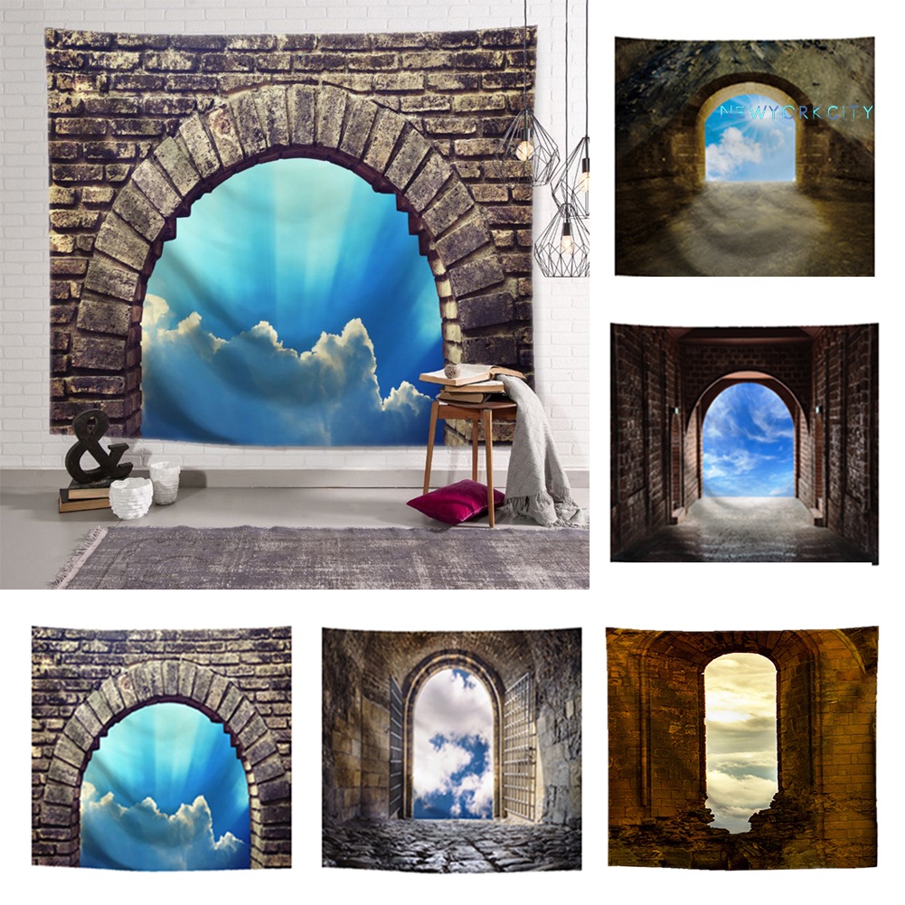 Thảm Treo Tường In Họa Tiết Độc Đáo Trang Trí Phòng Ngủ