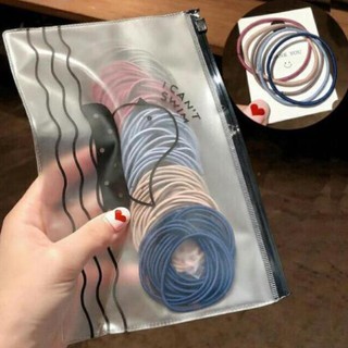 Sét 100 dây buộc tóc