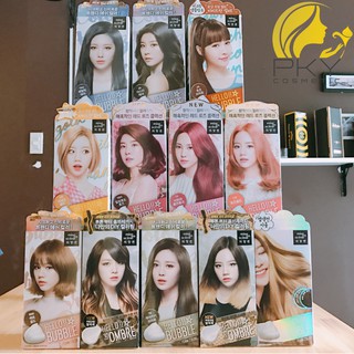 [5BR] MISE EN SCENE GỘI NHUỘM TÓC HELLO BUBBLE HAIR FOAM