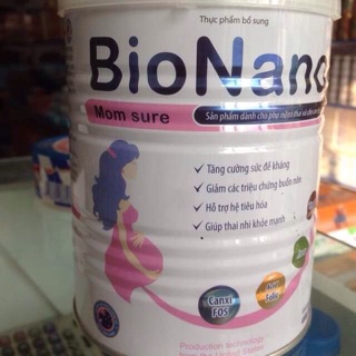 Sữa bột Bionano Mum Sure 900g