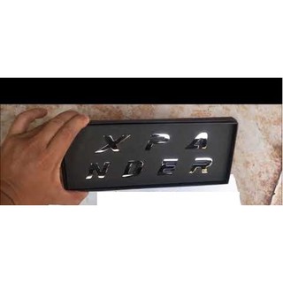 Chữ Xpander gắn nắp Capo cao cấp