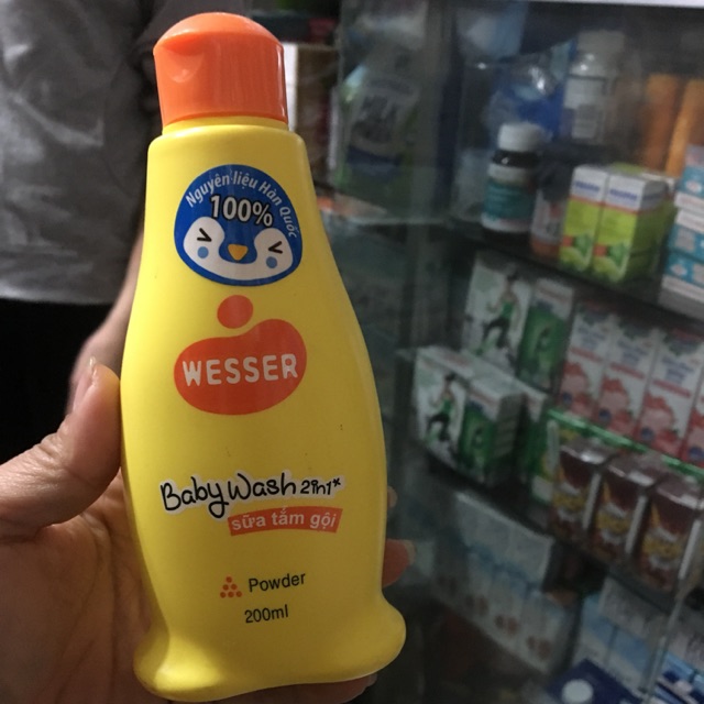 Sữa tắm wesser 200ml
