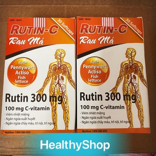 Rutin C rau má hộp 30 viên
