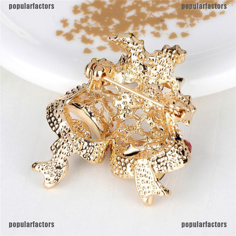 Ghim Cài Áo Hình Chuông Đính Pha Lê Xinh Xắn