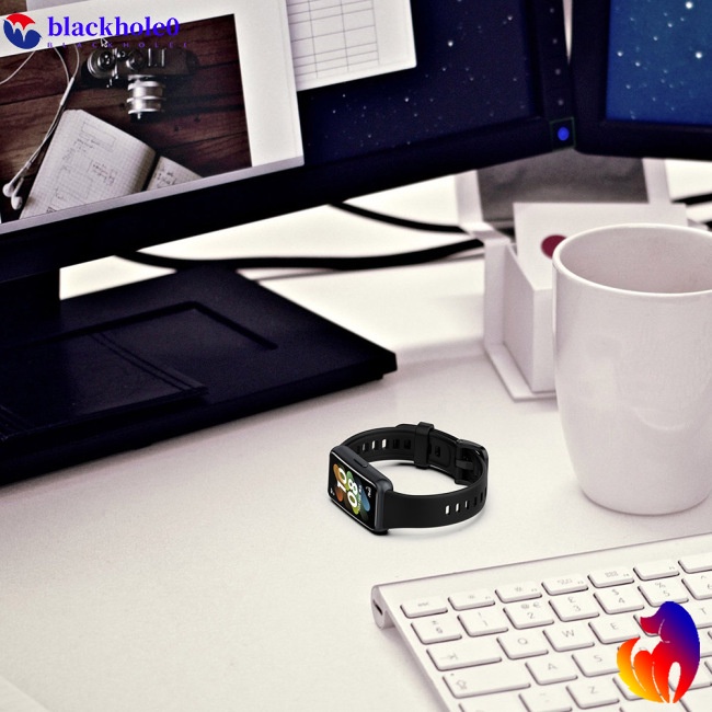 Dây Đeo Thay Thế Bằng Cao Su Mềm Chống Nước Có Thể Điều Chỉnh Cho Đồng Hồ Huawei Band 7
