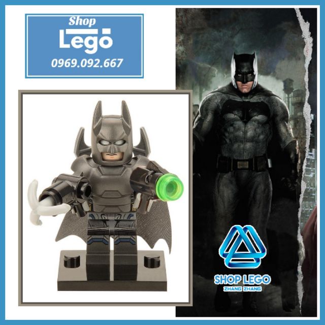Xếp hình Lego Batman Armor Steels vs Superman Lego Minifigures Xinh Xh226