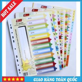 🌸🌸hot sale🌸🌸 chia gile giấy 10-12 màu