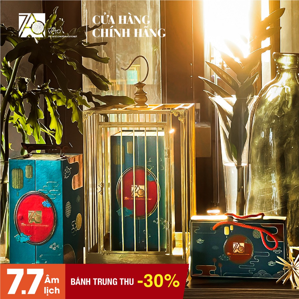 [SIÊU SALE 7.7 ÂM LỊCH UP TO 30%] Hộp bánh trung thu Lung Trung Nguyệt