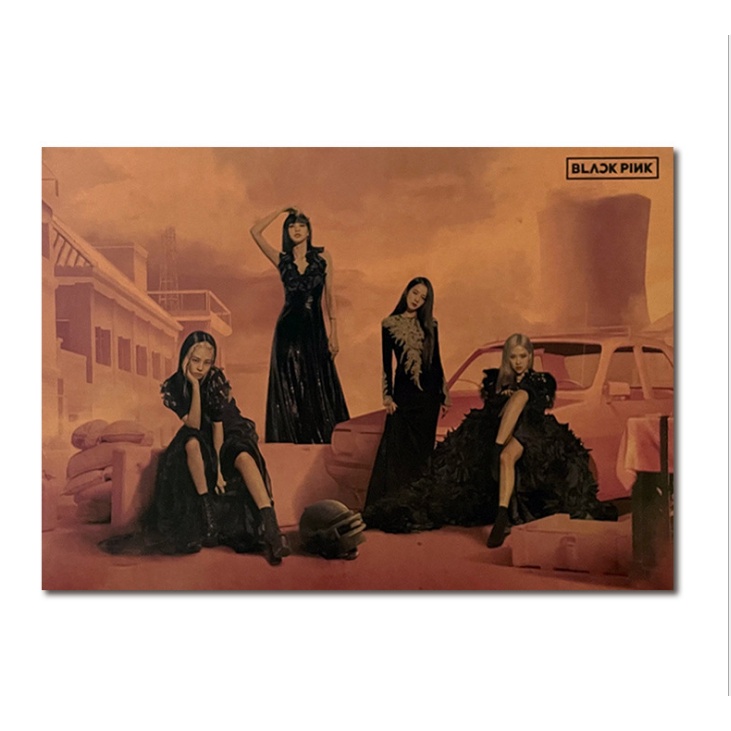 Áp phích hình nhóm nhạc Blackpink