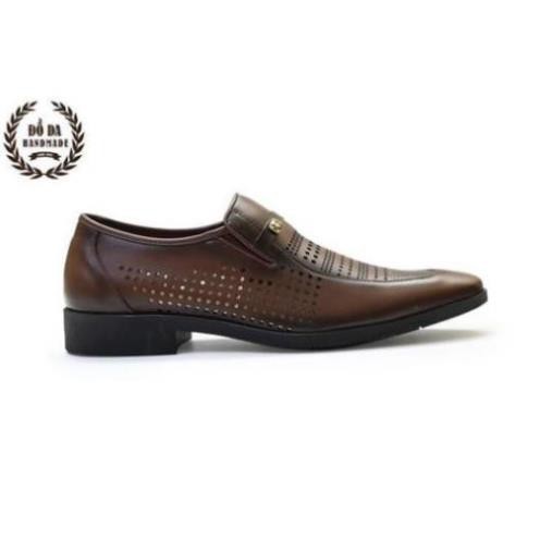 [Sale 3/3] (Hàng Cao Cấp) Giày Âu Lười Loafer Classic Chất Da Thật Sale 11 -op1 " _ ?