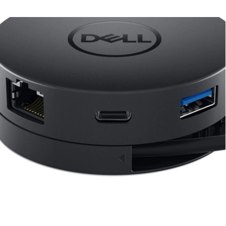 Bộ chuyển đổi Dell DA300/DA310 - USB C to HDMI/VGA/DP/Ethernet/USBC/USB-A - Hàng Chính Hãng