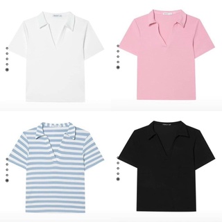 Áo polo cổ v 4 màu
