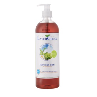 [HỎA TỐC HCM] Nước rửa chén bát hữu cơ organic Layer Clean chai 800ml