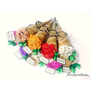 Bó hoa ốc quế