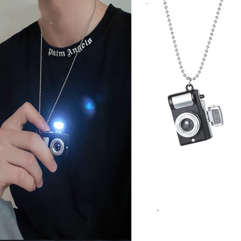 Dây Chuyền Thời Trang Mặt Hình Máy Ảnh Phong Cách Hip Hop Năng Động