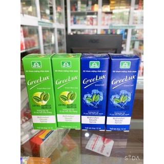 Xịt Thơm Miệng Greelux Fresh Mint Cool (vị cay mát nhẹ nhàng)