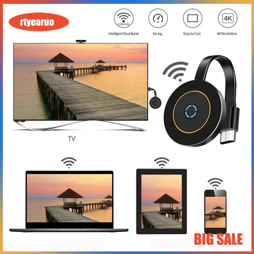 Thiết Bị Chia Sẻ Hình Ảnh Mirascreen G10 2.4g &amp; 5.8g Wifi 4k