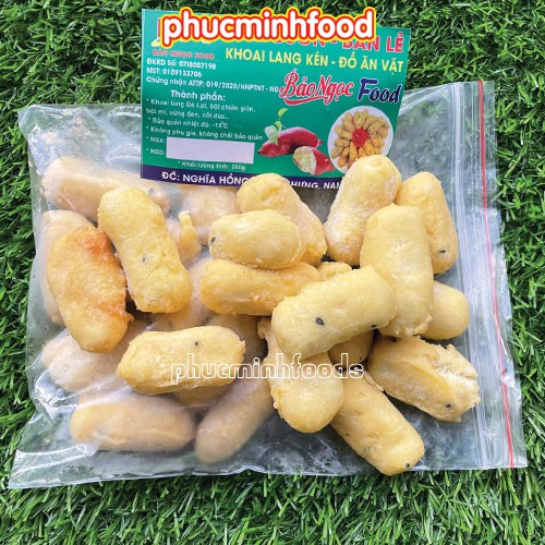Khoai Lang Kén Gói 250gram khoai nghiền, béo thơm rất ngon