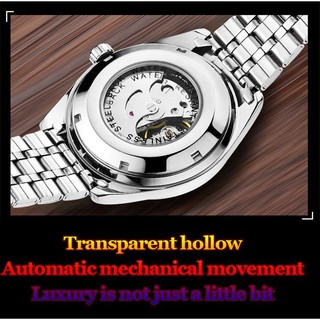 Hot trend 2020 [Siêu HOT ] Đồng hồ nam cơ tự động FNGEEN automatic, chống nước chống xước, có lịch ngày