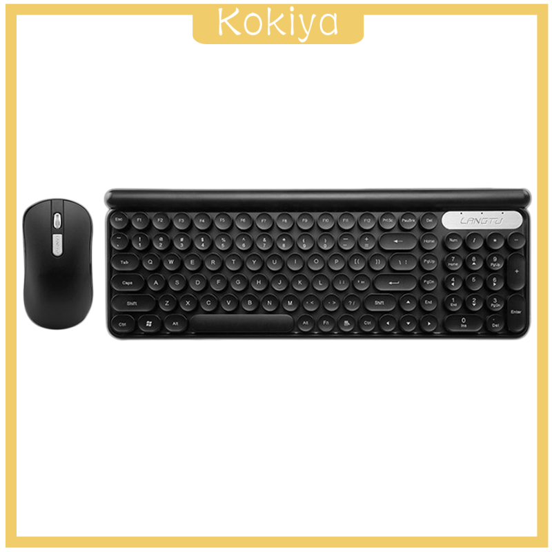 Bộ Bàn Phím + Chuột Không Dây Kokaya 2.4g Màu Xanh Lá 01 | BigBuy360 - bigbuy360.vn