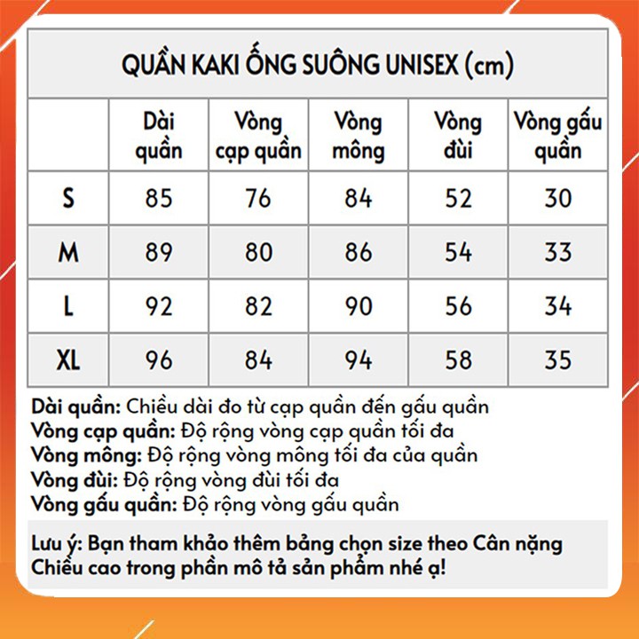 Quần kaki ống suông Unisex nam nữ kiểu quần Baggy mềm co dãn - NaNi Fashion