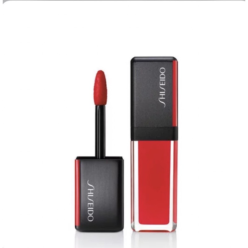 Son Kem Shiseido Lacquerink Lipshine - 304 Techno Red ( Màu đỏ tươi).