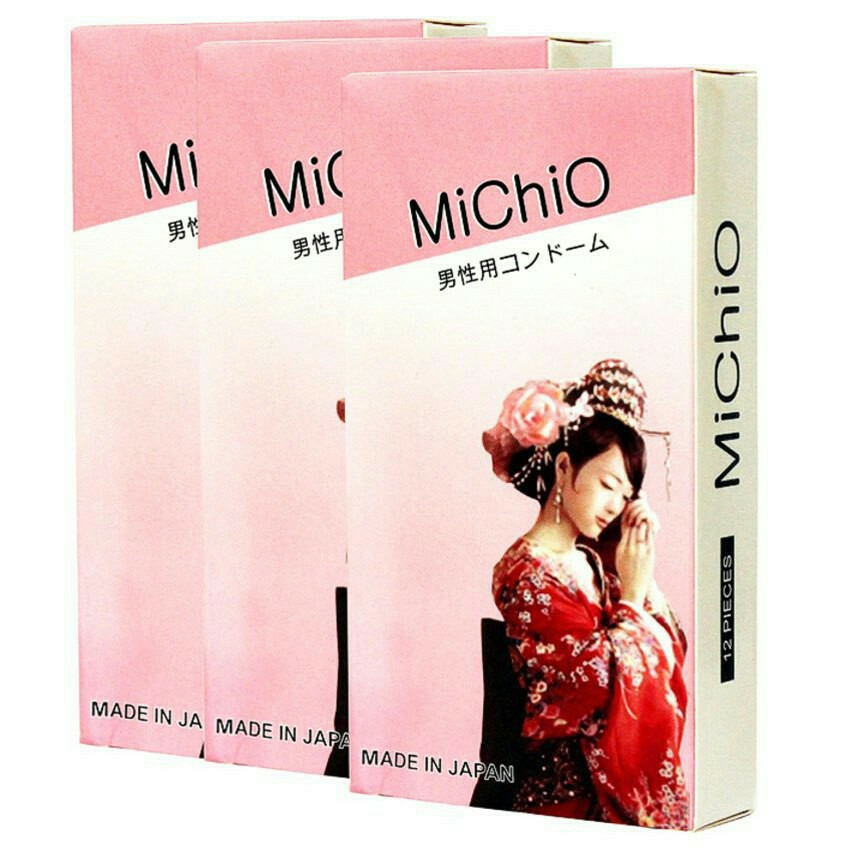 Bao cao su siêu mỏng Michio nhập khẩu Nhật hộp 12 cái