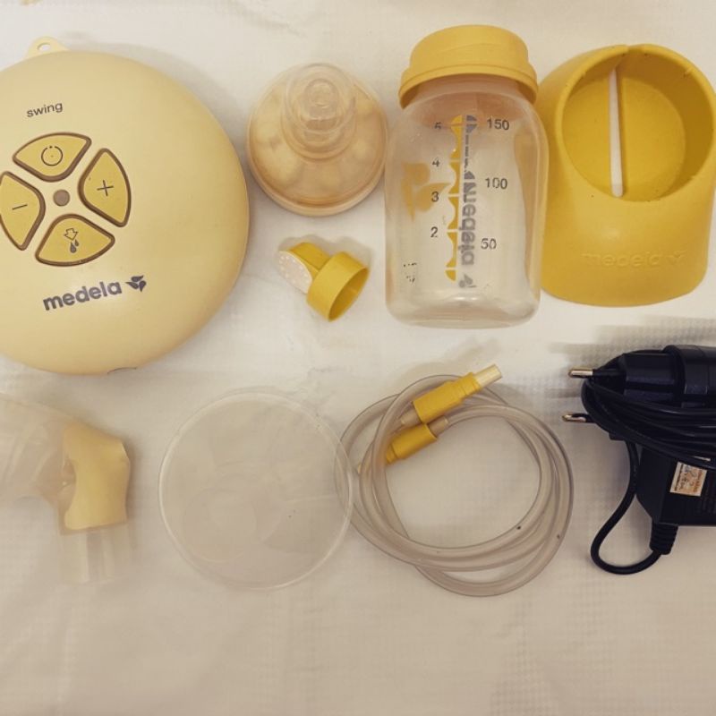thanh lý/pass máy hút sữa điện đơn Medela Swing, tặng cốc hứng sữa