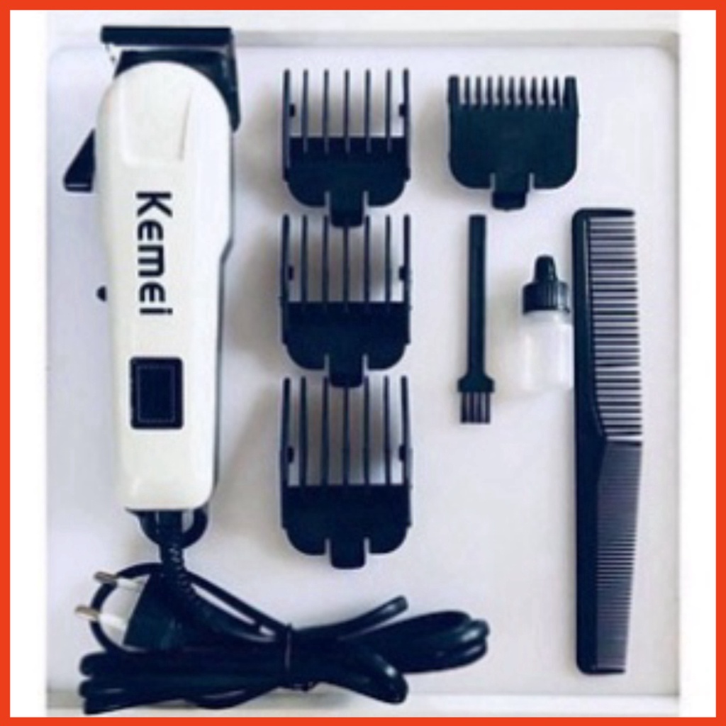 Tông Đơ Cắt Tóc Không Dây Chuyên Nghiệp Kemei 809A - Máy Hớt Tóc Pro Salon