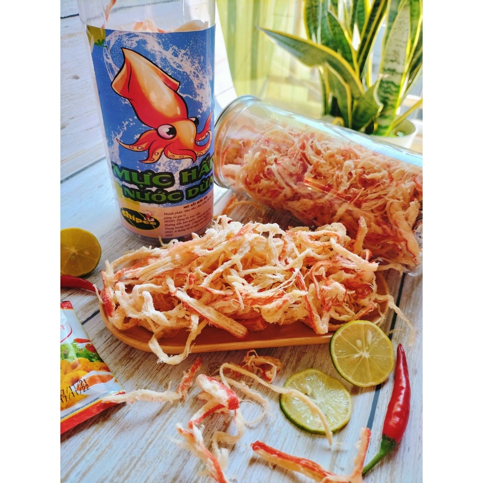 Mực Sợi Hấp Nước Dừa Loại Ngon