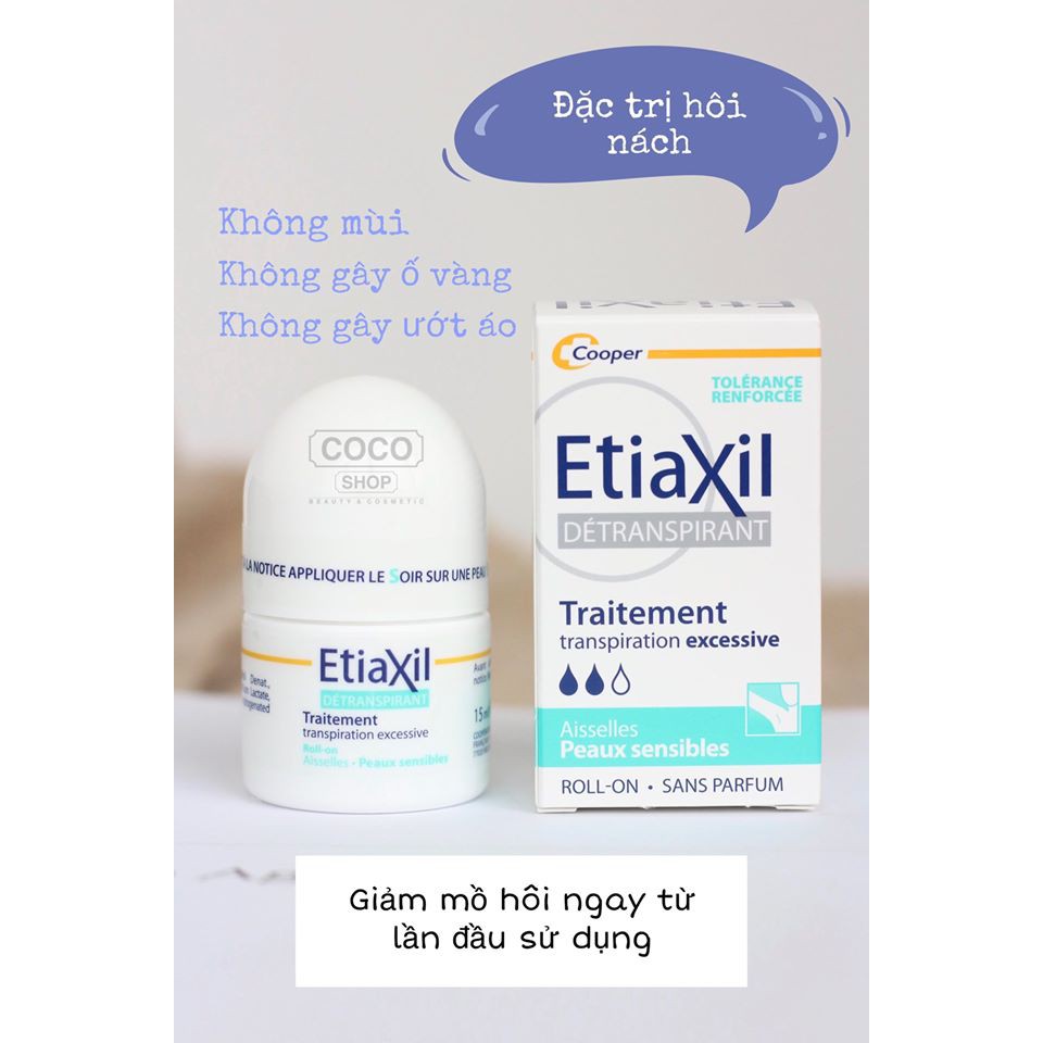 [Mã COS2704 giảm 8% đơn 250K] Lăn Khử Mùi Etiaxil Detranspirant Traitement Roll-On - [Cocolux] | BigBuy360 - bigbuy360.vn