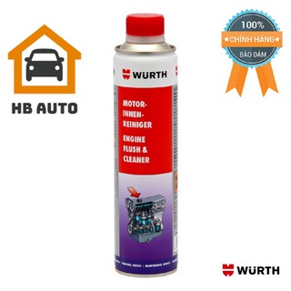 Chai vệ sinh và súc xả nhớt 400ml Wurth 5861310400