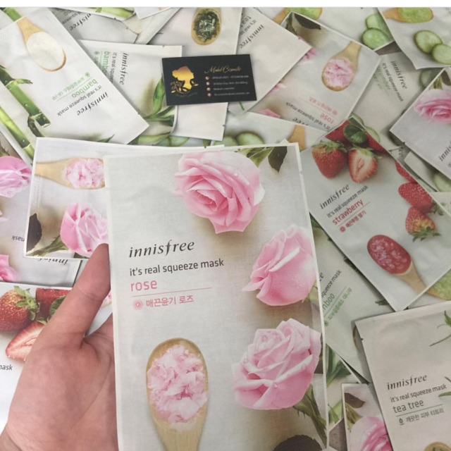 Mặt nạ giấy Its Real Squeeze Mask - Innisfree 