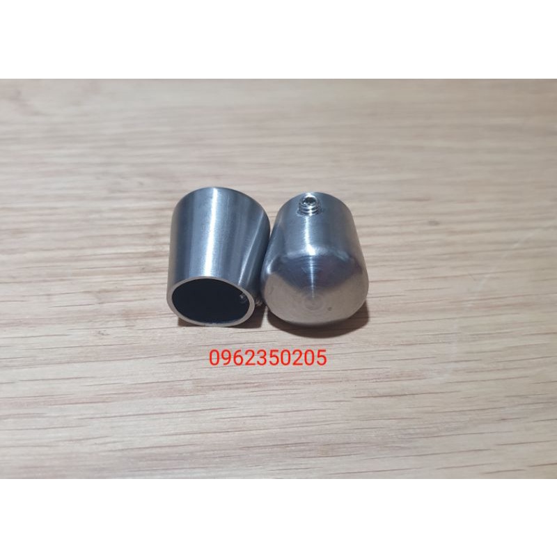 Chụp Đầu Cây Inox Phi 16 / 19.