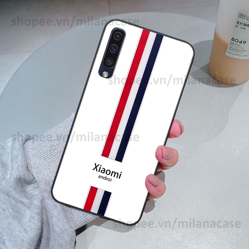 Ốp Samsung A30s / A50 / A50s / A70 in giả da phong cách thể thao, cá tính, thời trang