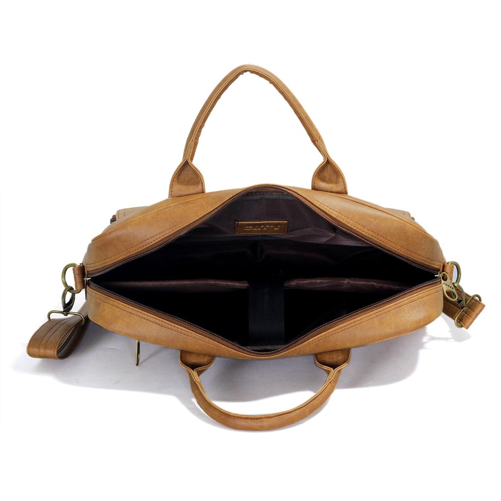 [Freeship] Cặp xách da công sở HQ11 đẳng cấp - cặp văn phòng cho nam sang trọng bảo hành trọn đời | BigBuy360 - bigbuy360.vn