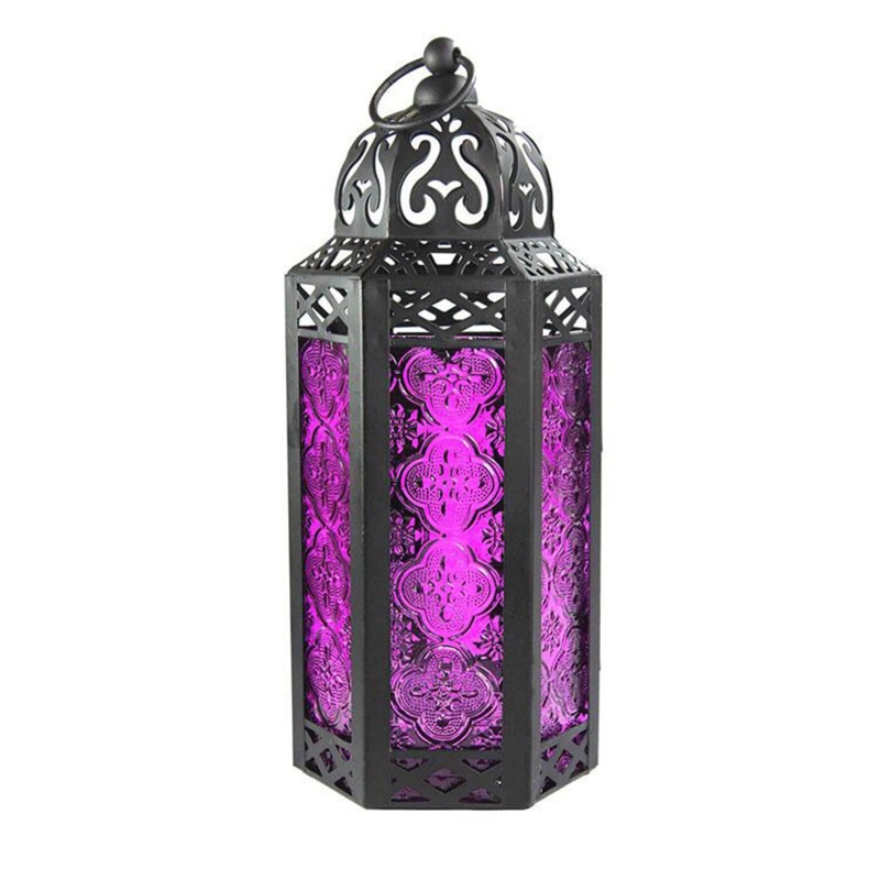 Giá Đỡ Đèn Lồng Bằng Sắt Phong Cách Làng Quê Dùng Trang Trí Sân Vườn / Trong Nhà / Ngoài Trời