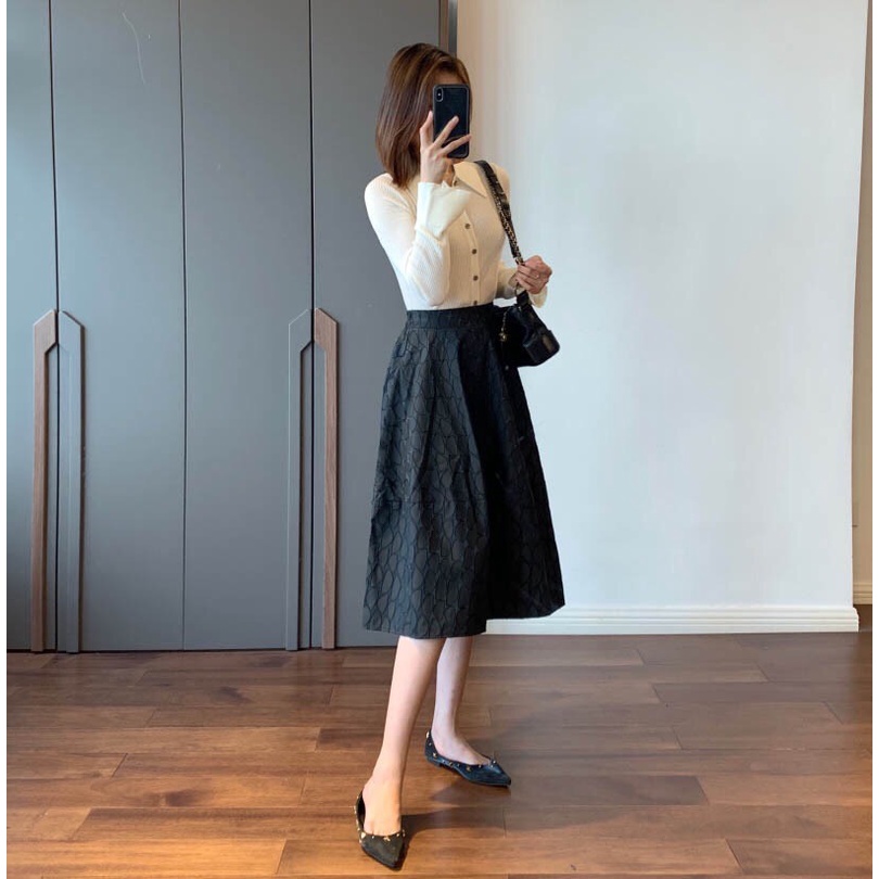 TH8907 Chân váy nữ mùa thu hàng nhập