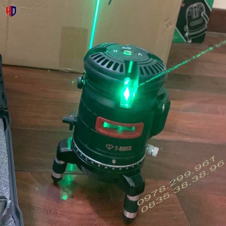 [ HỘP SỊN ] MÁY Cân Bằng Bắn Cốt Laser 5 Tia Xanh T-BOSS 266