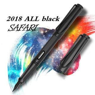 Bút máy Lamy Safari Fountain Pen Matt Black /Charcoal /Umbra 2018 Limited Edition - Màu đen nhám (Matte charcoal)