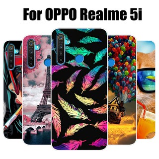 Ốp lưng silicone TPU mềm cho OPPO Realme 5i