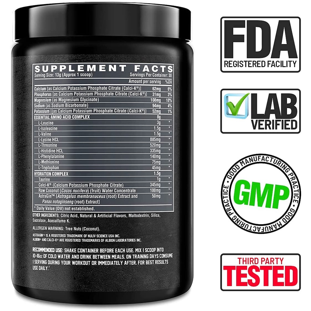 EAA NUTREX  - HỖ TRỢ TĂNG CƠ VÀ BÙ NƯỚC KHOÁNG TRONG LÚC TẬP