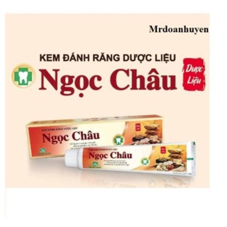 💦Kem đánh răng dược liệu Ngọc Châu 125g🍀